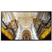 三星（SAMSUNG）QM98N 4K顯示器廣告機豎屏壁掛 會議辦公商場智能樓宇監(jiān)控前臺展示商用顯示屏 98英寸