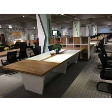 會(huì)議桌WH-W014會(huì)議桌（2.4米）歐像+象牙白 2400*1000*750（可定制）