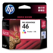 惠普原裝墨盒46彩
